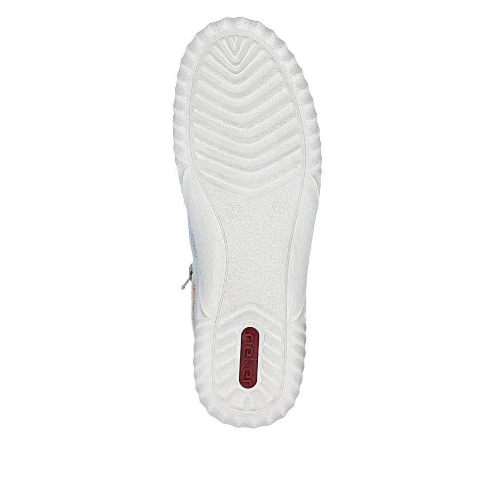 Rieker N0904-90 Aqua Cream Trainers