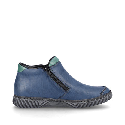 Rieker N0959-14 Edna Royal/Maigruen/Wine/Honey Boots