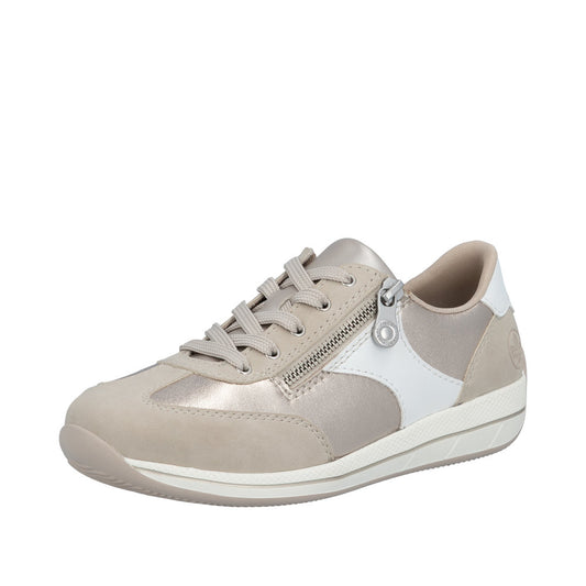 Rieker N1103-90 Champagne Trainers