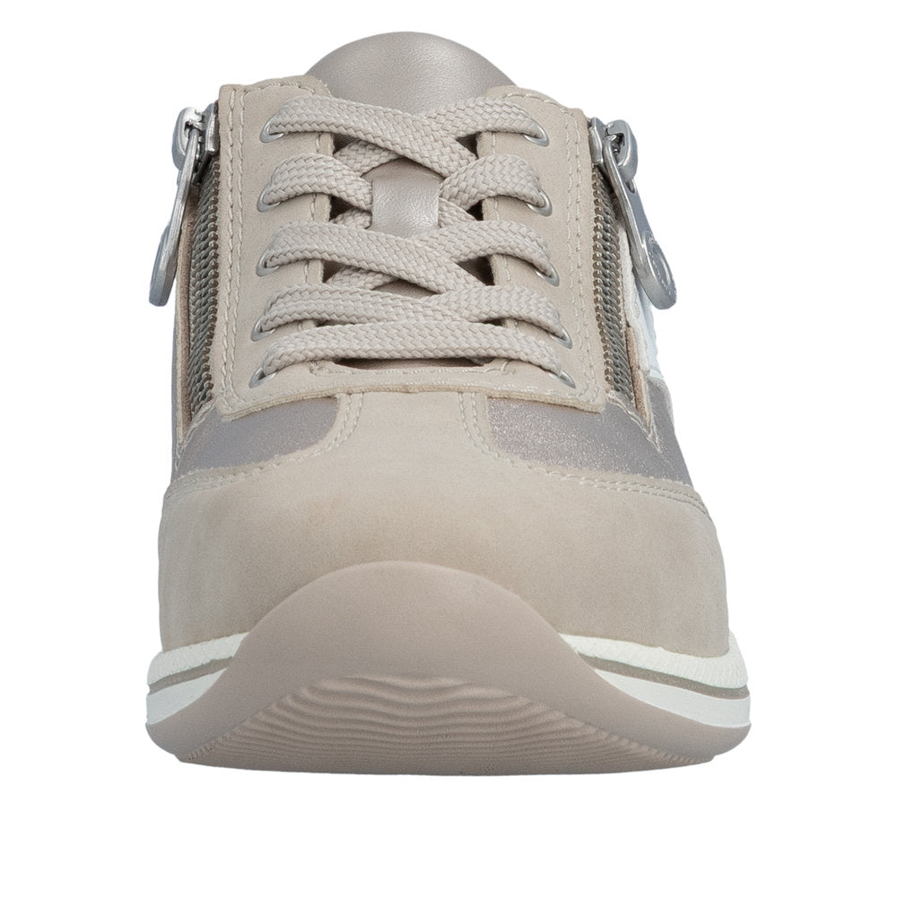 Rieker N1103-90 Champagne Trainers
