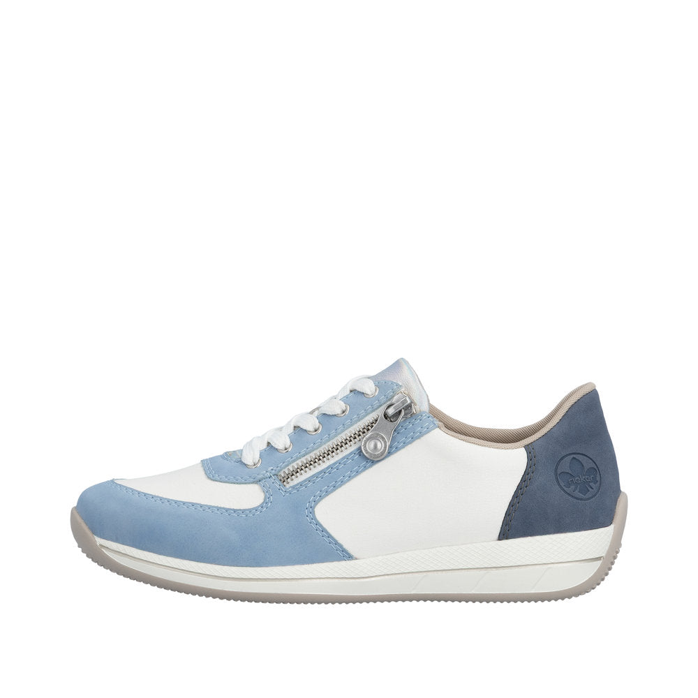 Rieker N1112-10 Aqua / Light Blue Trainers