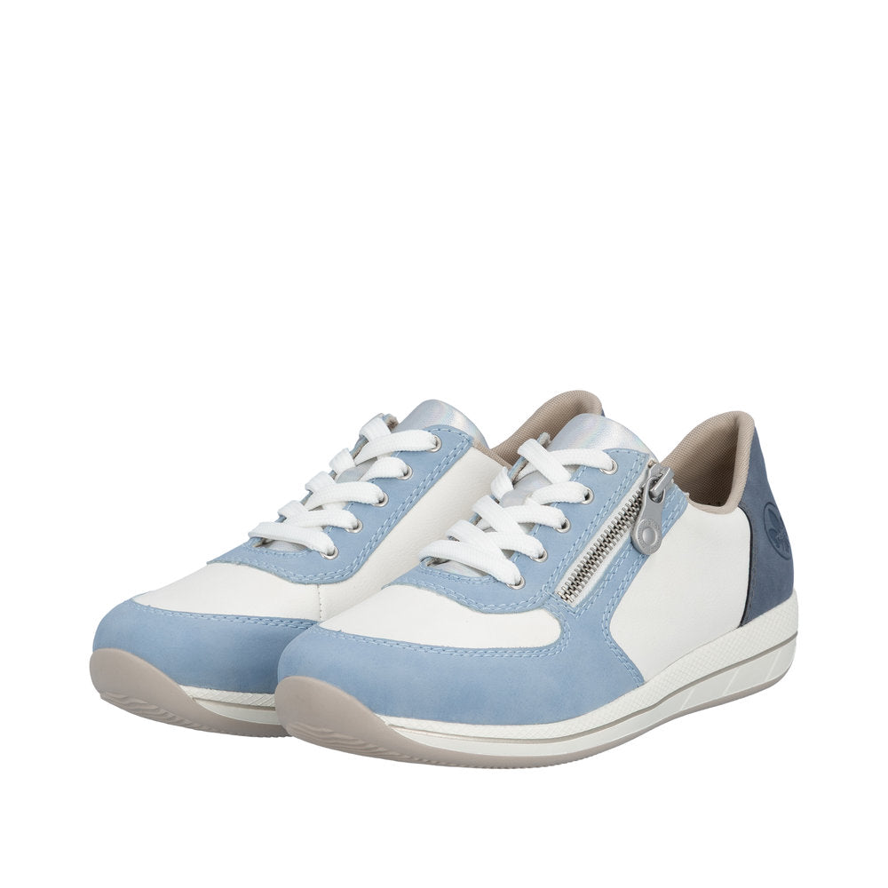 Rieker N1112-10 Aqua / Light Blue Trainers