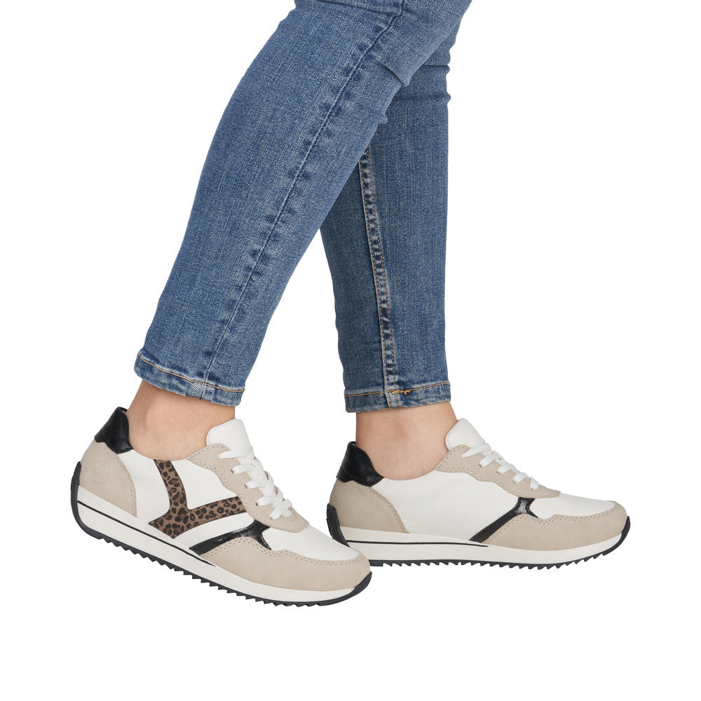 Rieker N1200-80 Pearl Offwhite Trainers