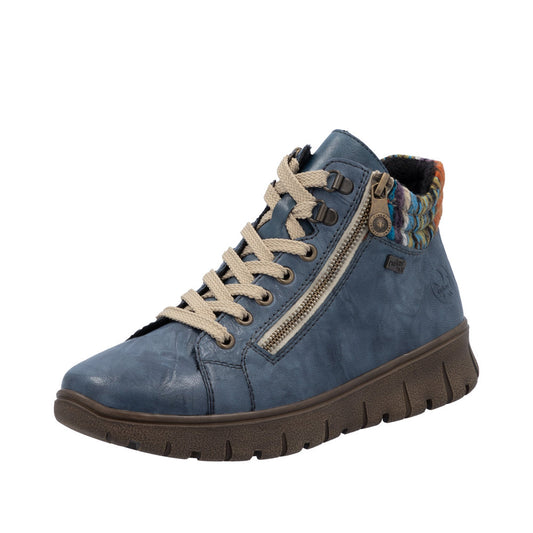 Rieker N1305-14 Blue Casual Shoes