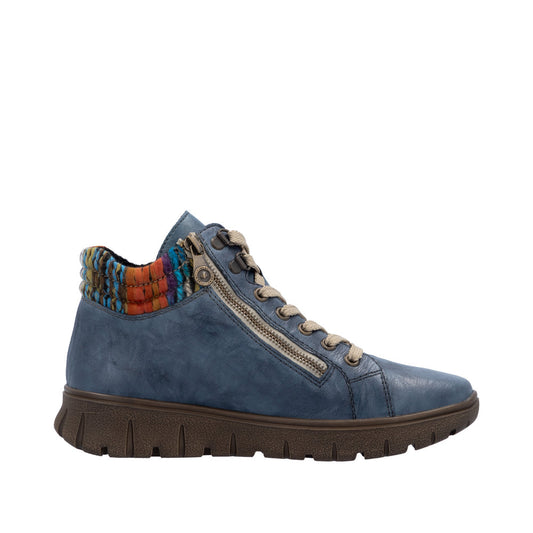 Rieker N1305-14 Blue Casual Shoes
