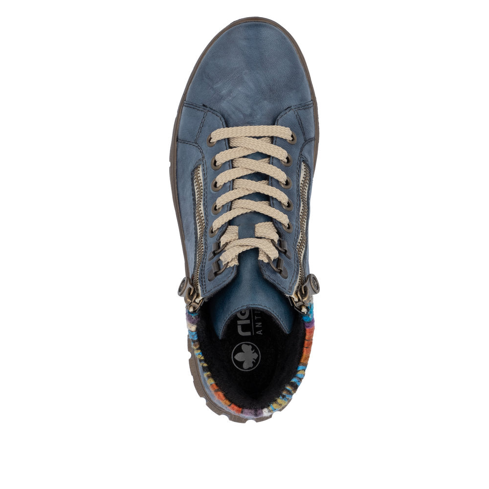Rieker N1305-14 Blue Casual Shoes