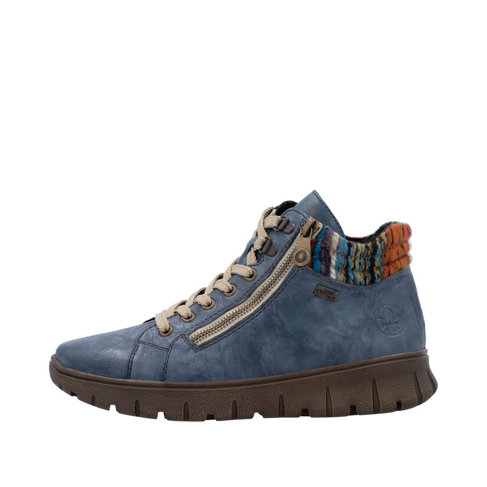 Rieker N1305-14 Blue Casual Shoes