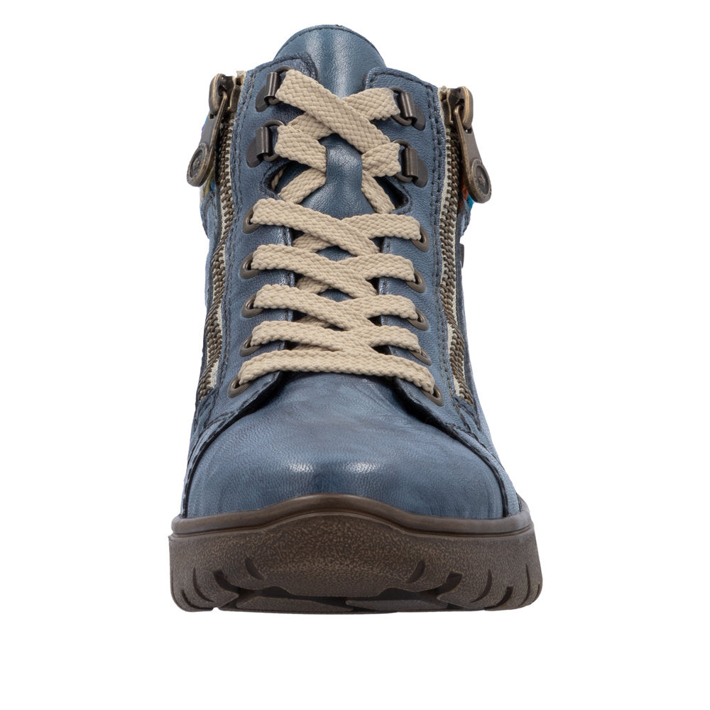 Rieker N1305-14 Blue Casual Shoes