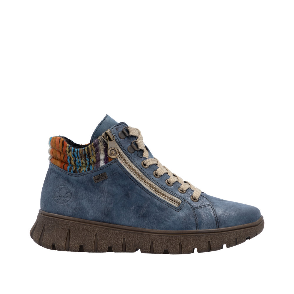Rieker N1305-14 Blue Casual Shoes