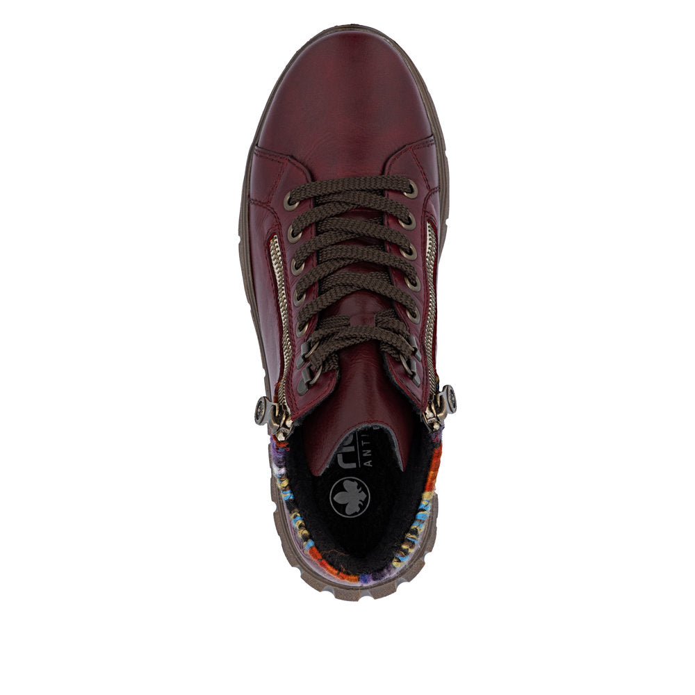 Rieker N1305-35 Red Casual Shoes