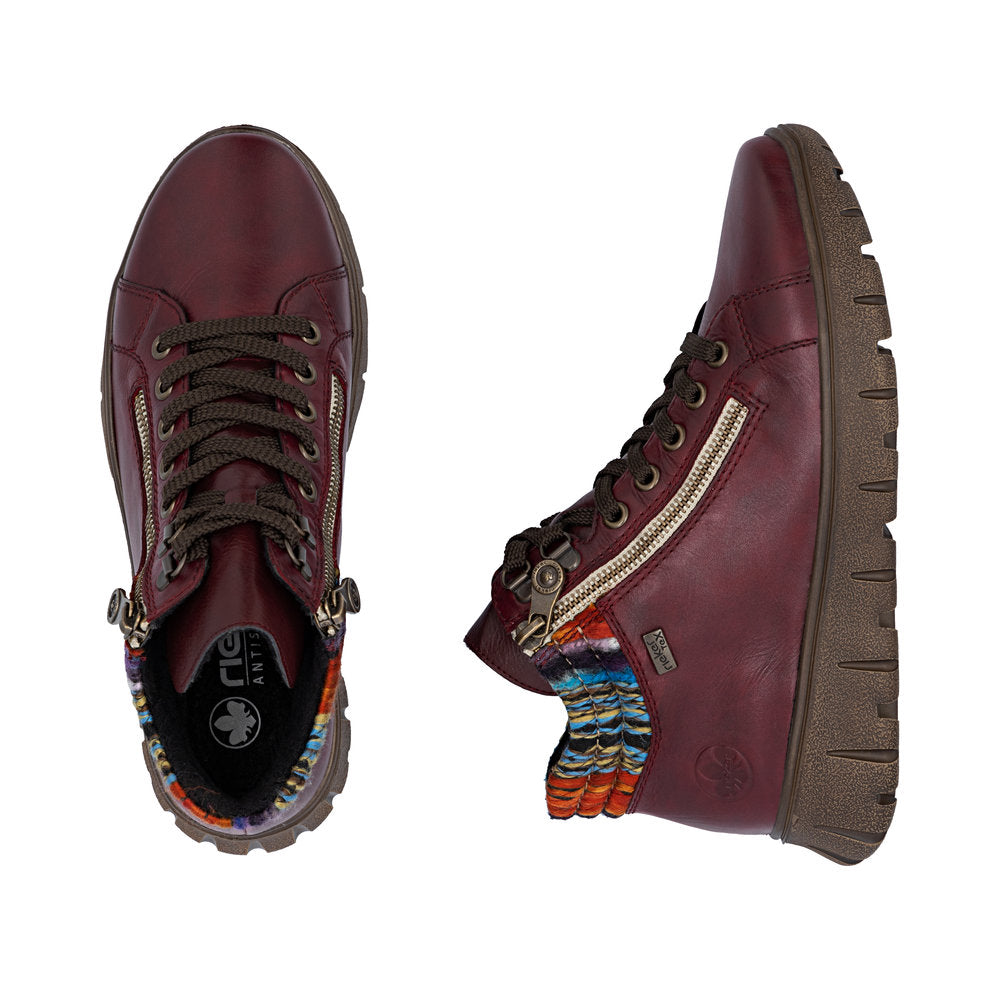 Rieker N1305-35 Red Casual Shoes