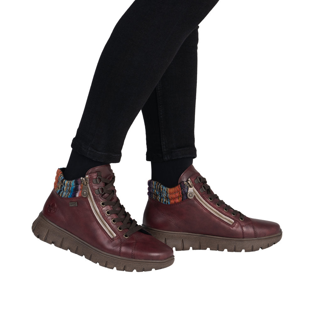 Rieker N1305-35 Red Casual Shoes