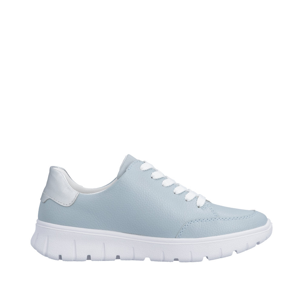 Rieker N1313-12 Blue Silver Trainers