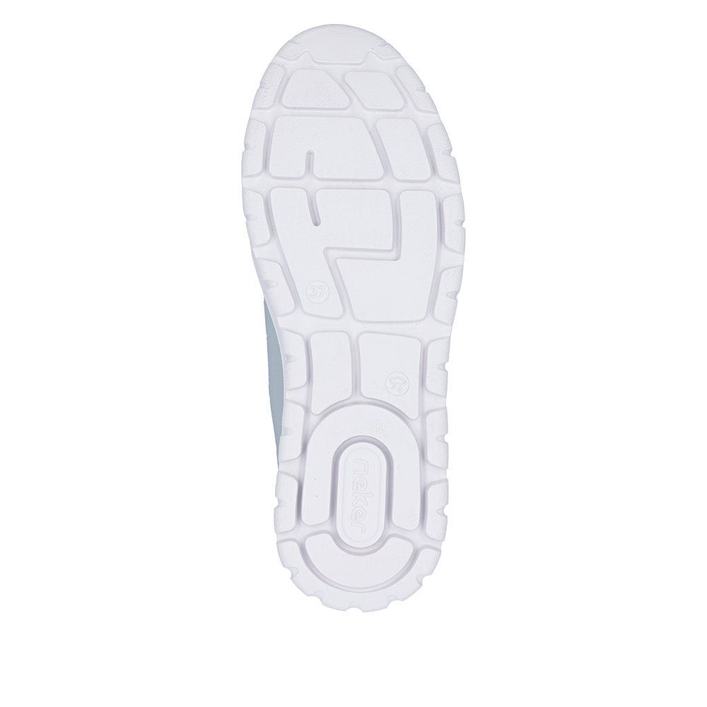 Rieker N1313-12 Blue Silver Trainers