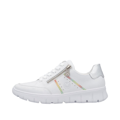 Rieker N1313-80 White Trainers