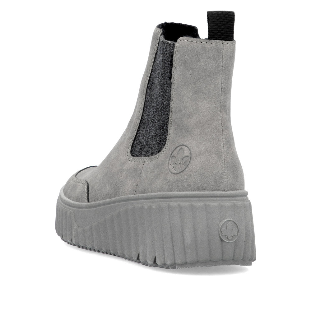 Rieker N2553-40 Grey Boots