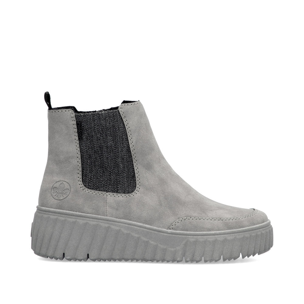 Rieker N2553-40 Grey Boots