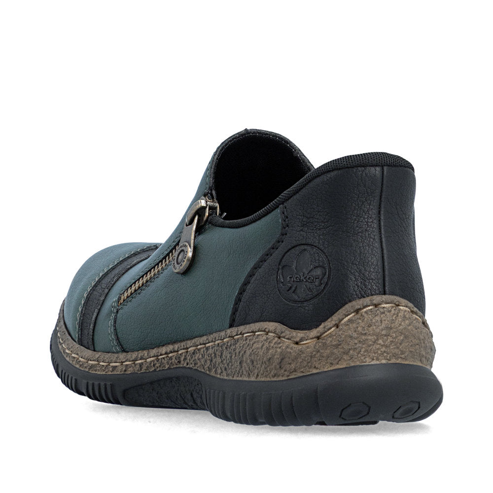 Rieker N3265-54 Green Casual Shoes