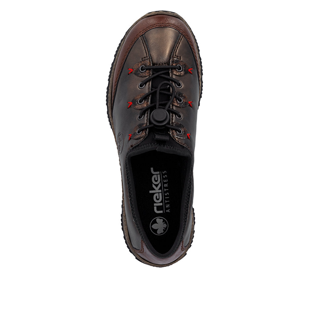 Rieker N3271-25 Brown Casual Shoes