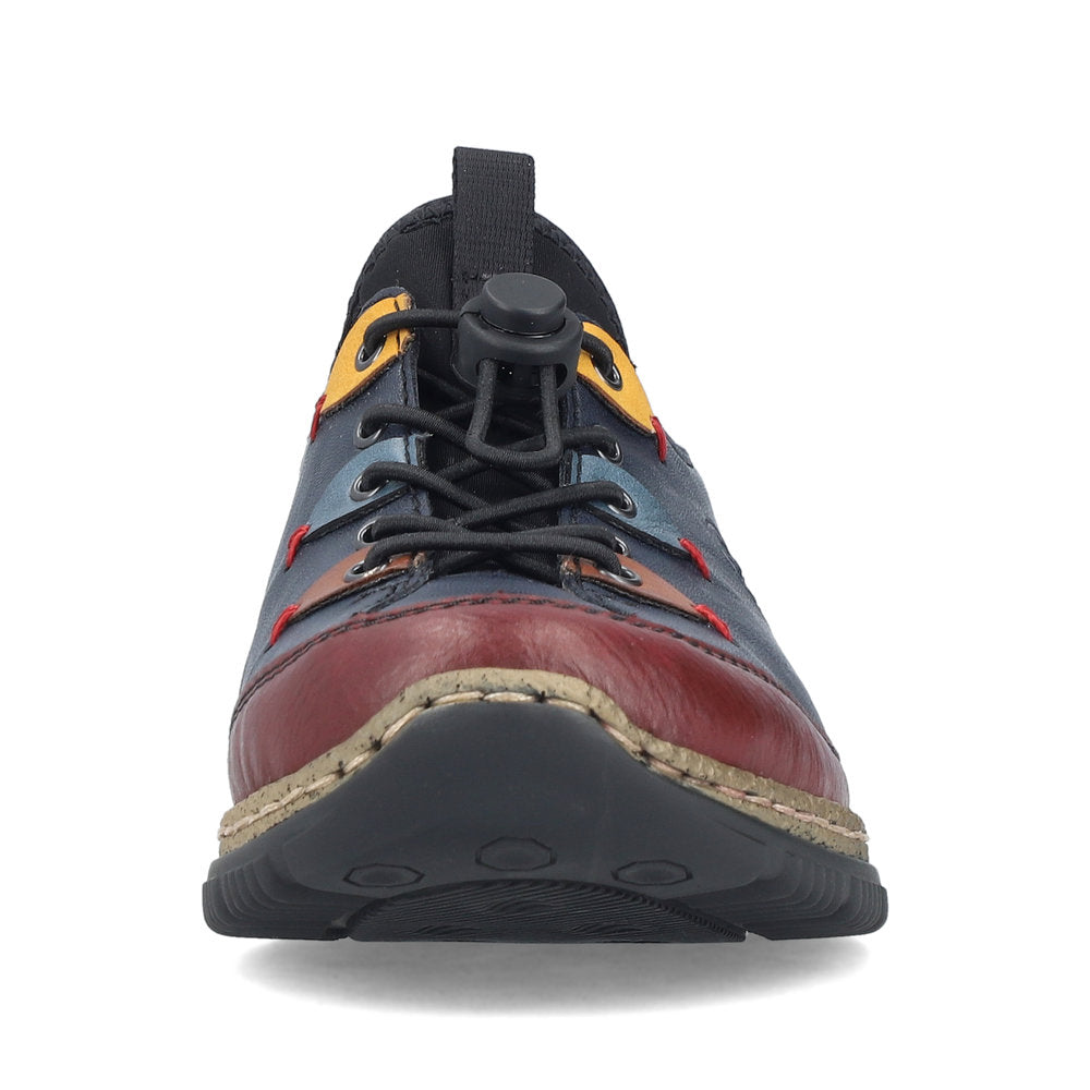 Rieker N3271-35 Blue Combination Casual Shoes