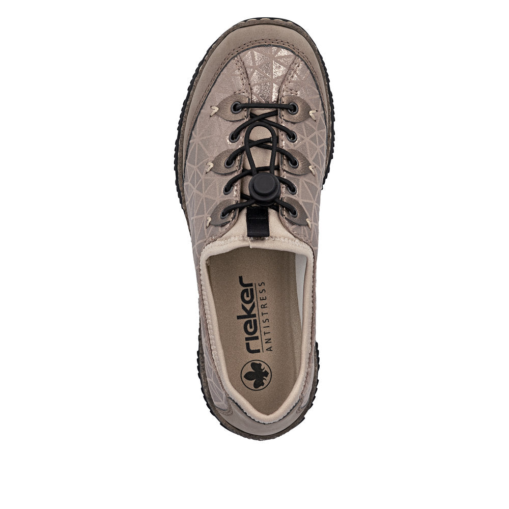 Rieker N3271-90 Beige Casual Shoes