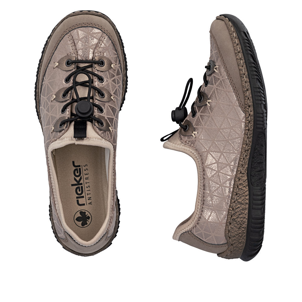 Rieker N3271-90 Beige Casual Shoes