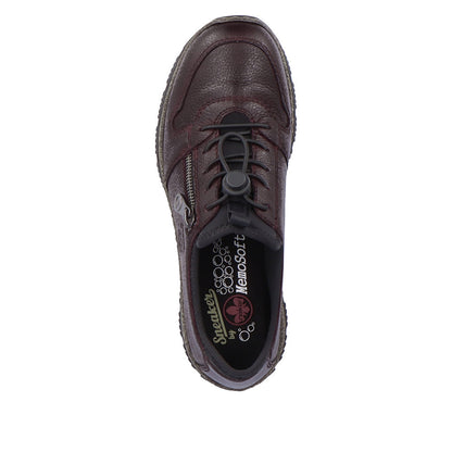 Rieker N32G0-35 Nikita Cerise/Cerise/Black Casual Shoes