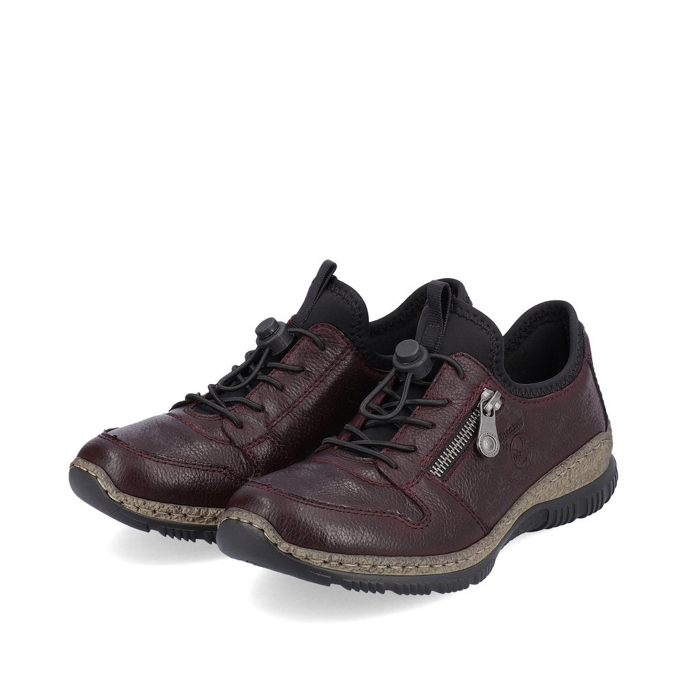 Rieker N32G0-35 Nikita Cerise/Cerise/Black Casual Shoes