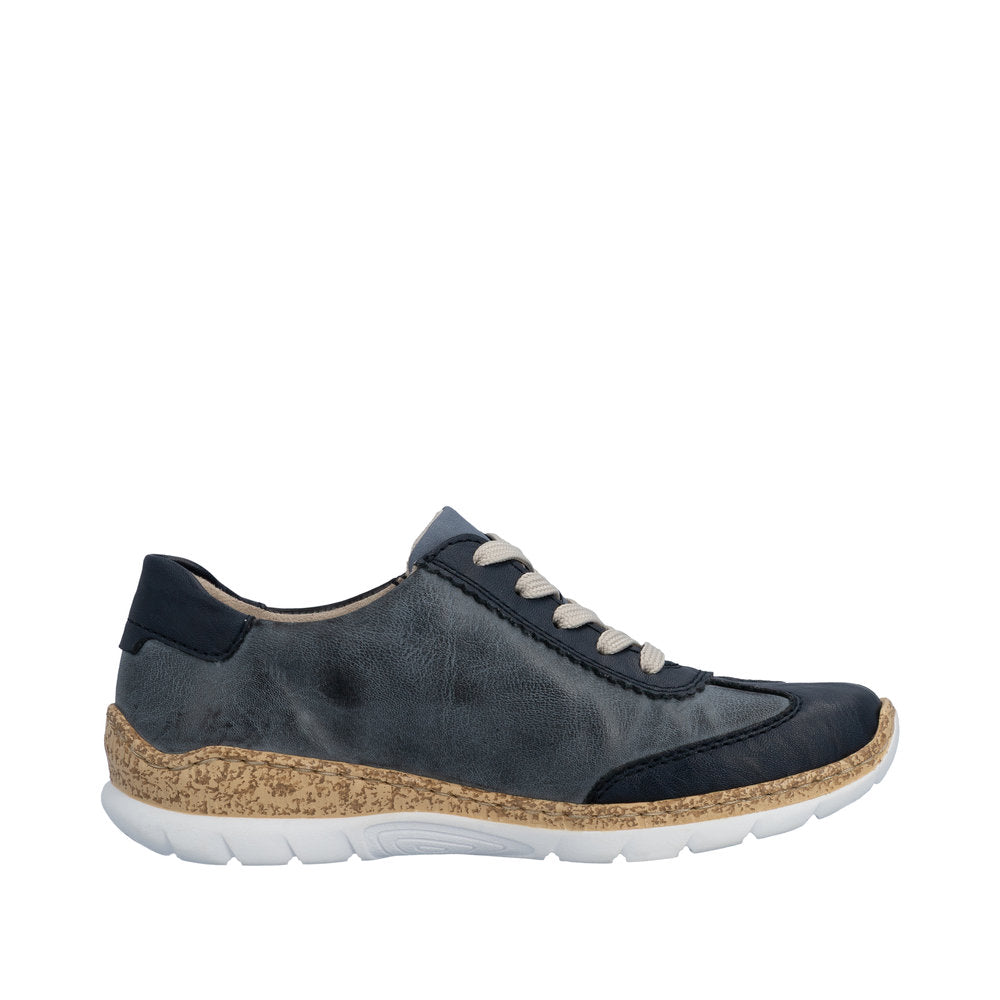 Rieker N4221-14 Pacific Blue Trainers