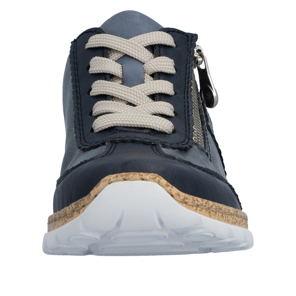 Rieker N4221-14 Pacific Blue Trainers
