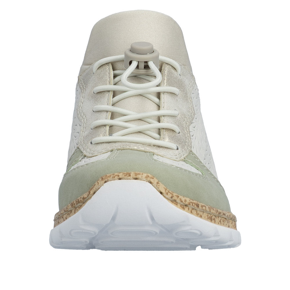 Rieker N4260-80 Sage Offwhite Trainers