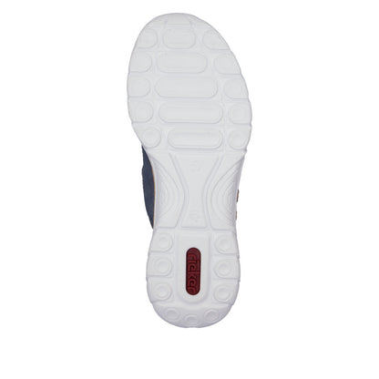 Rieker N4279-10 Lightblue/Marble Casual Shoes