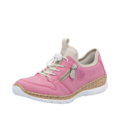 Rieker N42G0-31 Lipstick Trainers