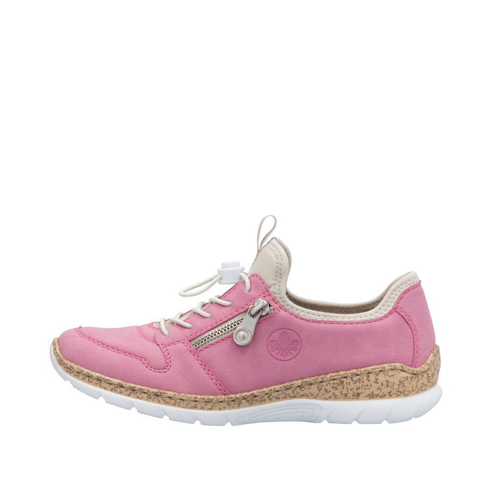 Rieker N42G0-31 Lipstick Trainers