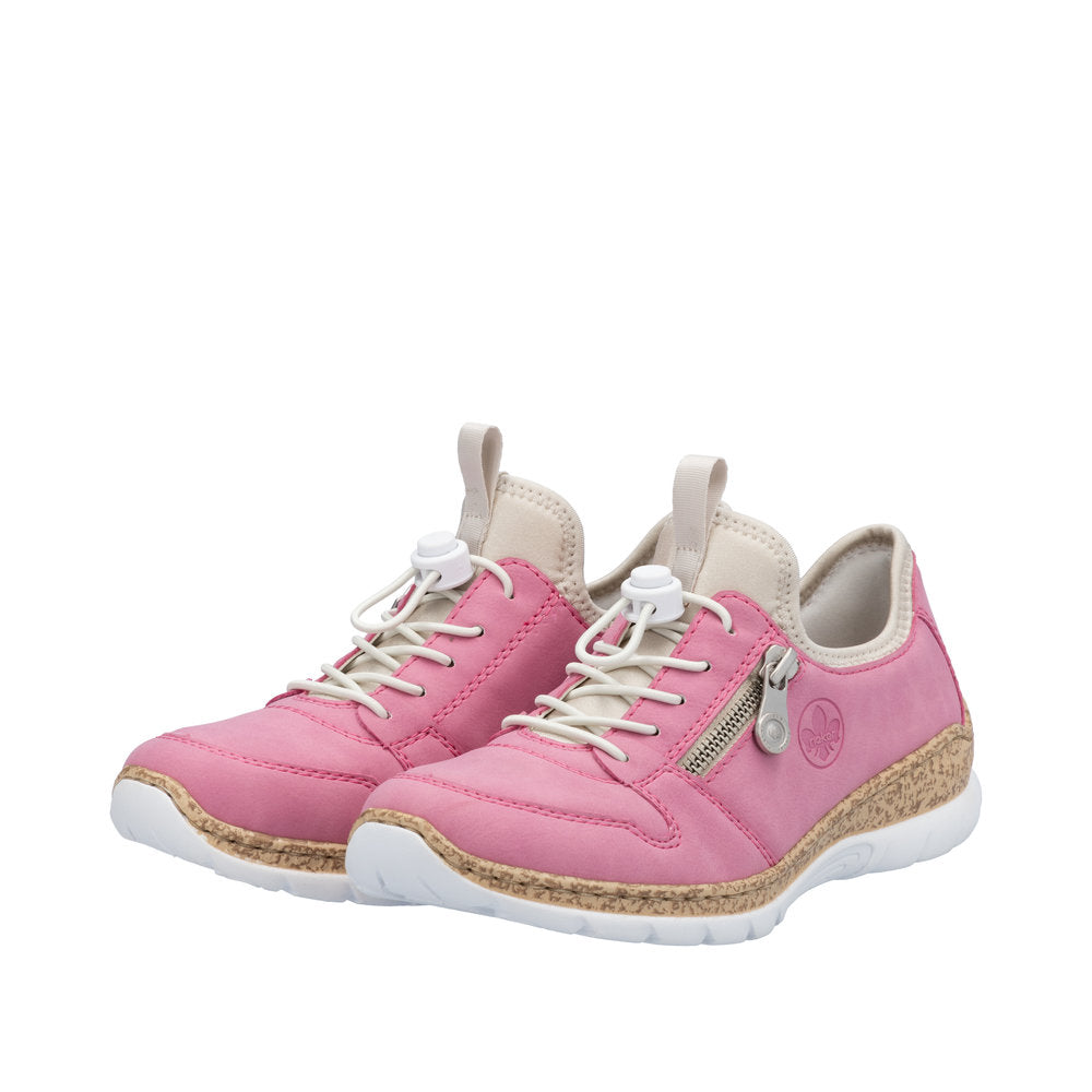 Rieker N42G0-31 Lipstick Trainers