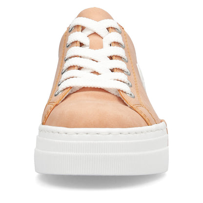 Rieker N49W1-38 Apricot/White Trainers