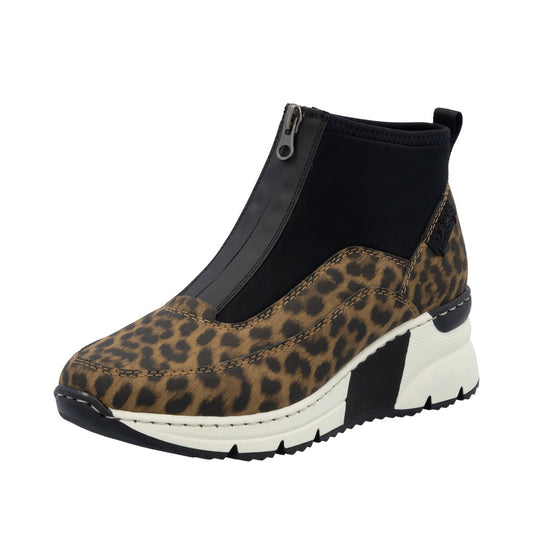 Rieker N6352-90 Leopard Boots