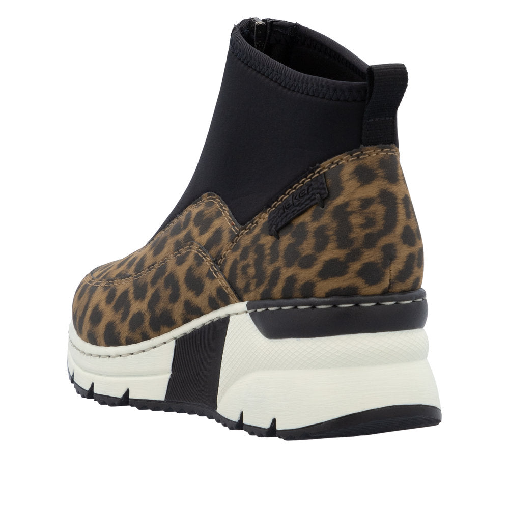 Rieker N6352-90 Leopard Boots