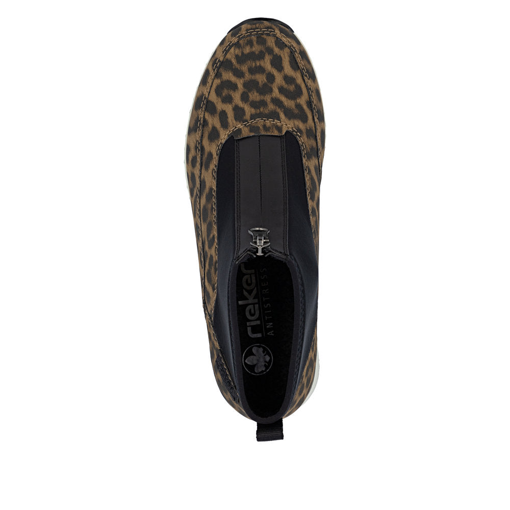 Rieker N6352-90 Leopard Boots