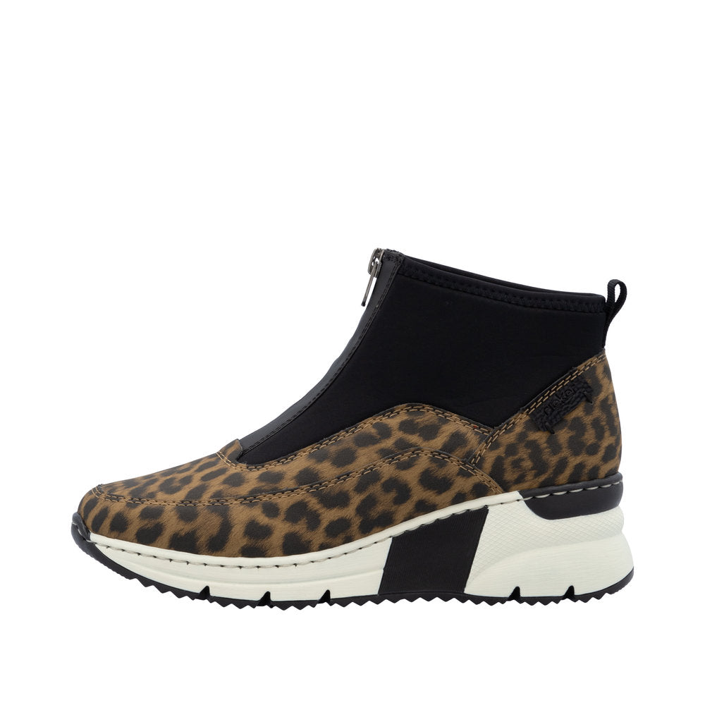Rieker N6352-90 Leopard Boots