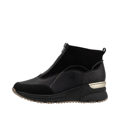 Rieker N6361-00 Black Boots