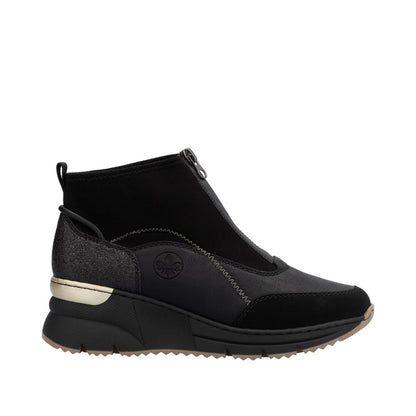 Rieker N6361-00 Black Boots