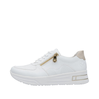 Rieker N8100-80 White Trainers