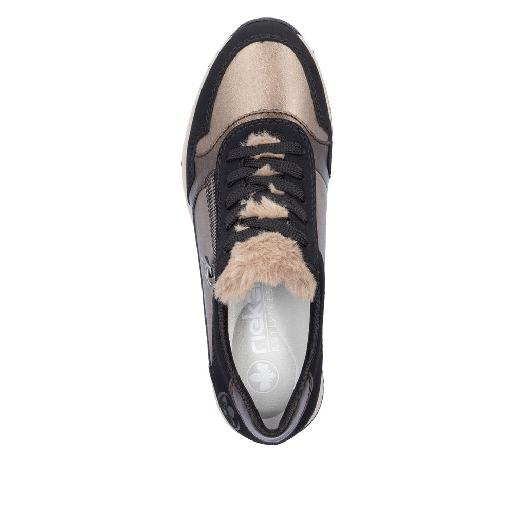 Rieker N9301-90 Black Casual Shoes