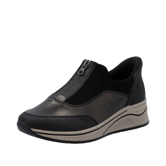 Rieker N9553-25 Black Casual Shoes