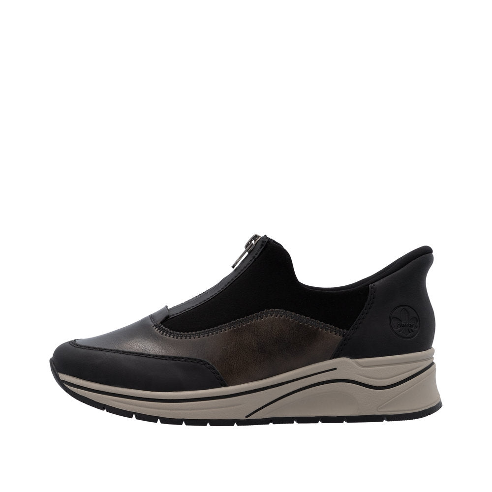 Rieker N9553-25 Black Casual Shoes