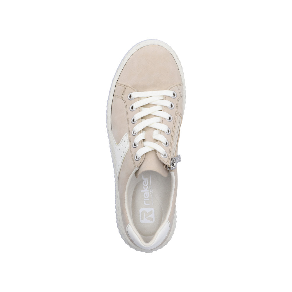 Rieker N9920-62 Ginger / Offwhite Trainers