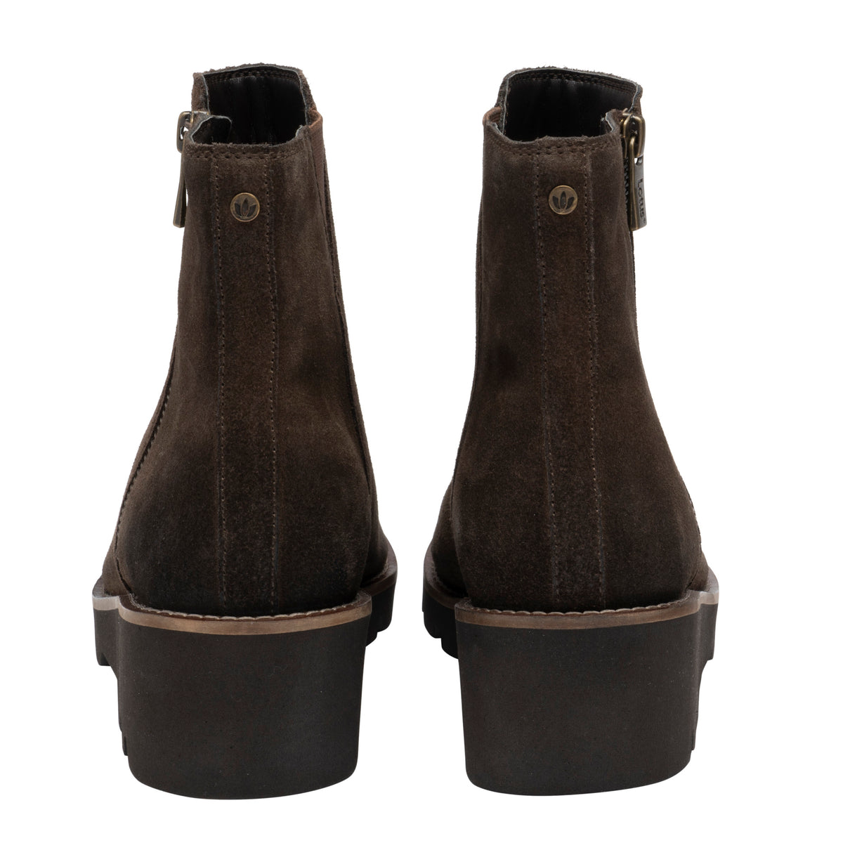 Lotus Olia Brown Suede Boots