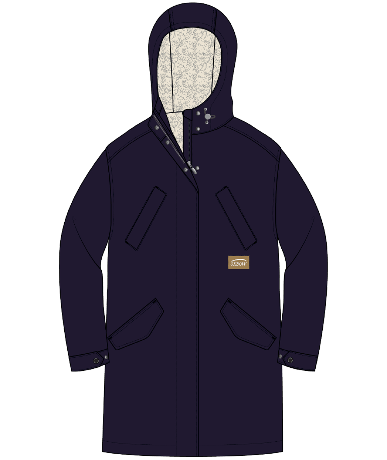 Oxbow Jellan Jacket - Deep Marine