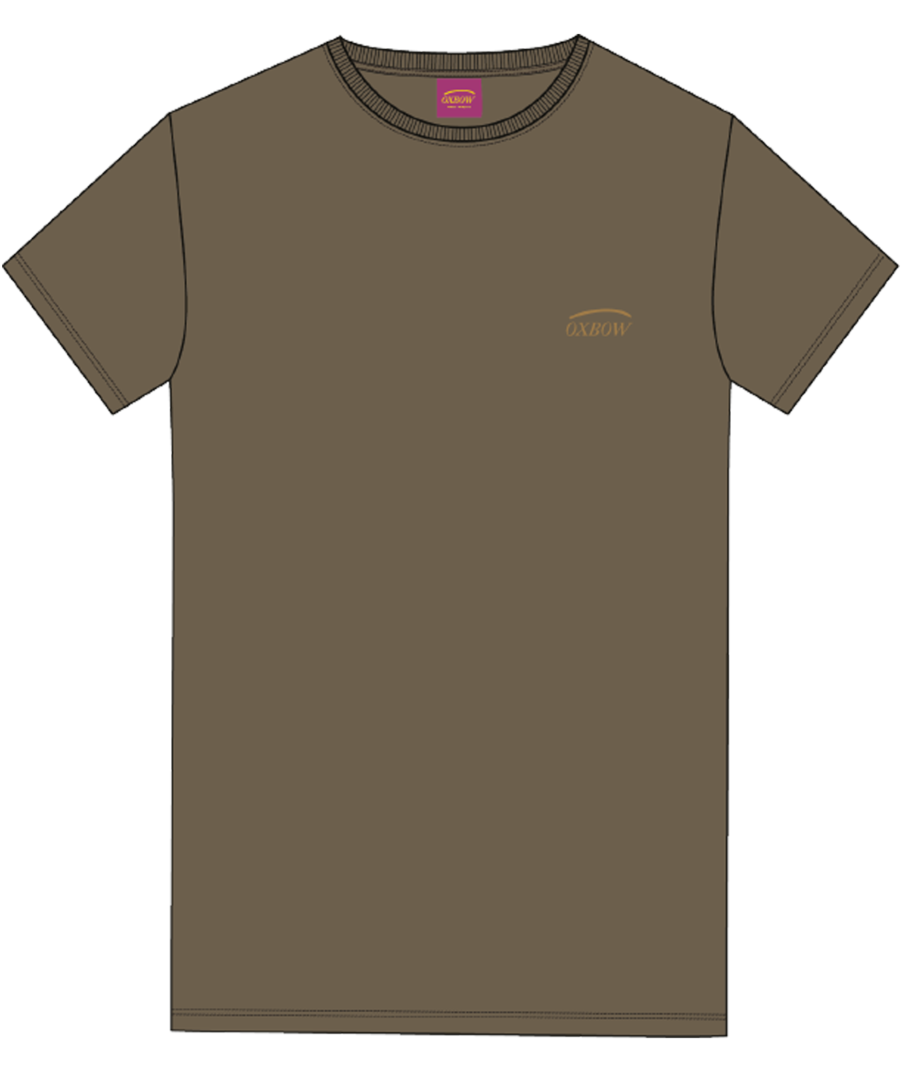 Oxbow Trio Tee - Kaki